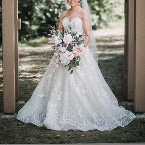 Martin Thornburg Mon Cheri  A-line wedding dress